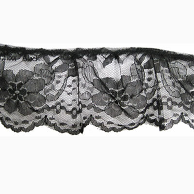 LACE RUFFLED 7.4CM