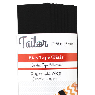 BIAS TAPE WIDE SINGLE FOLD