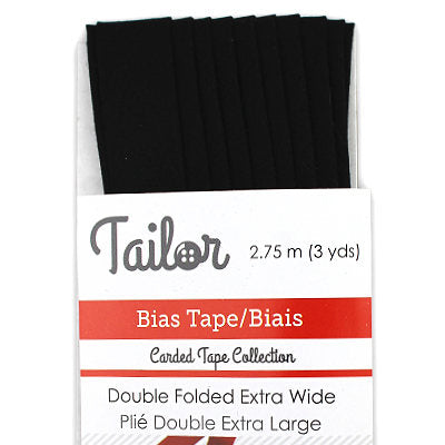 BIAS TAPE DOUBLE FOLD EXTRA WIDE