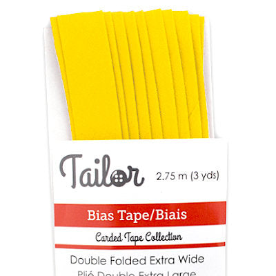 BIAS TAPE DOUBLE FOLD EXTRA WIDE