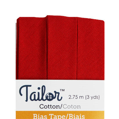 EXTRA WIDE DOUBLE FOLD COTTON BIAS TAPE