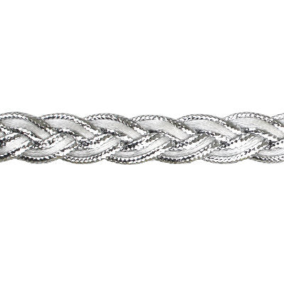 BRAID METALLIC WITH SATIN CORD 1.8CM