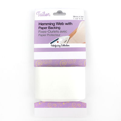 HEMMING WEB WITH PAPER BACKING 38MM X 5M