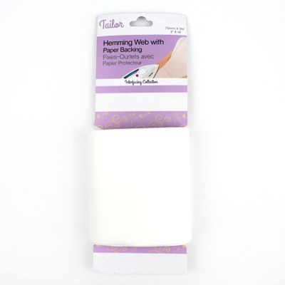 HEMMING WEB WITH PAPER BACKING 73MM X 5M