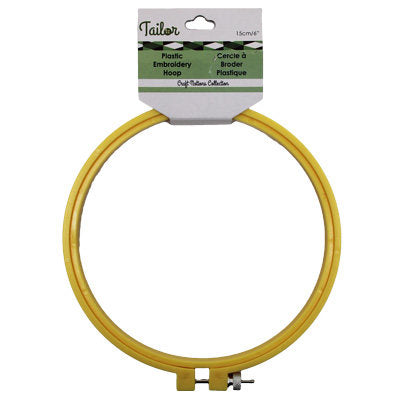 EMBROIDERY HOOP PLASTIC 15CM