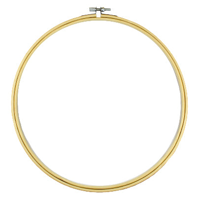 EMBROIDERY HOOP BAMBOO 25CM