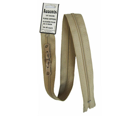 PURSE ZIPPERS 45CM