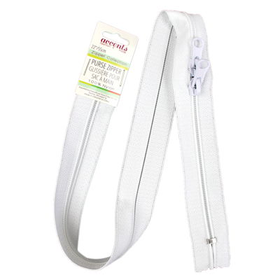 ZIPPERS PURSE 55CM