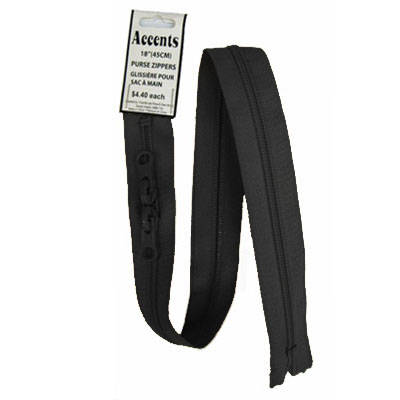 ZIPPERS PURSE 55CM