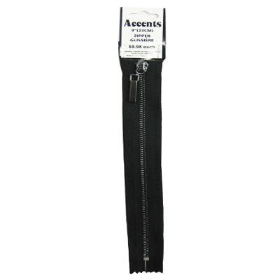 NON-SEPARATING ZIPPER 23CM