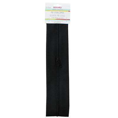 ZIPPER PRE-SEWN 55CM