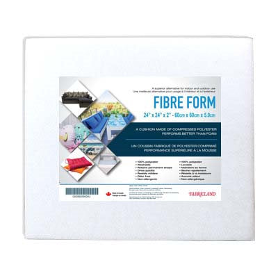FIBRE FORM 24" X 24" X 2"