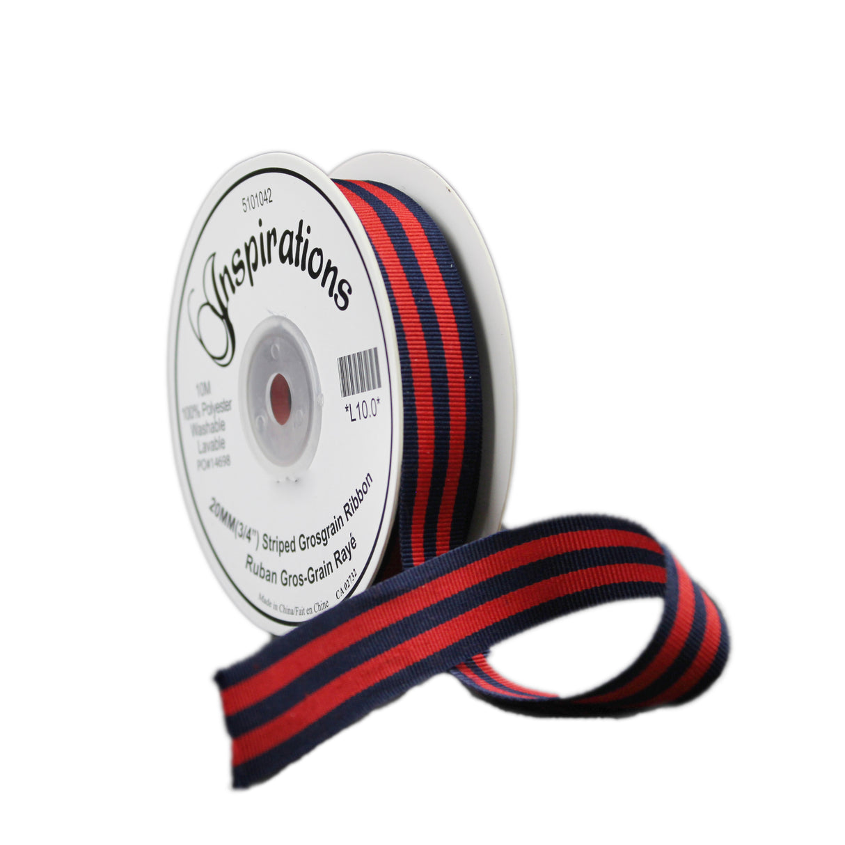 GROSGRAIN RIBBON 20MM - STRIPE