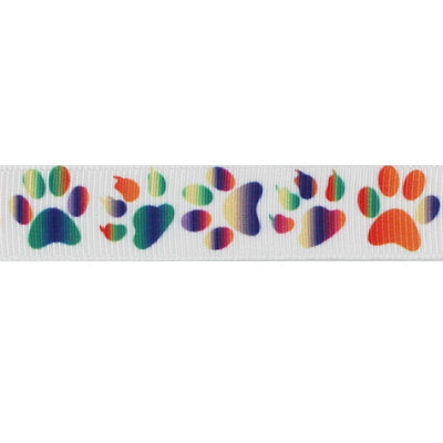 GROSGRAIN RIBBON PRINT 16MM