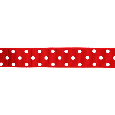 22MM GROSGRAIN RIBBON WITH SMALL DOT