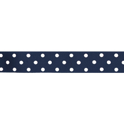 22MM GROSGRAIN RIBBON WITH SMALL DOT