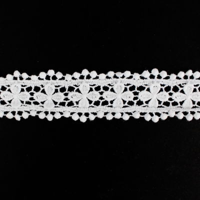 LACE COTTON FLORAL 3.5CM