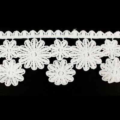 LACE DAISY TRIM 5.8CM