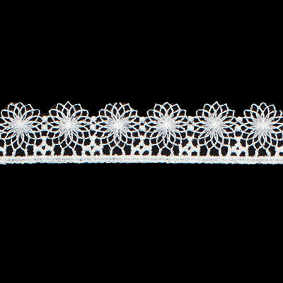 GUIPURE FLORAL LACE 15MM