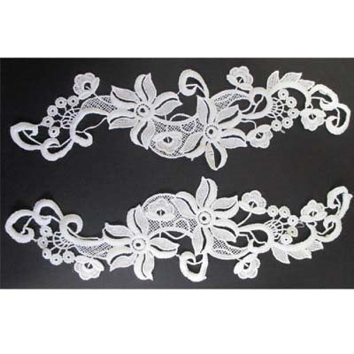LACE APPLIQUE 28.5CM X 8.5CM