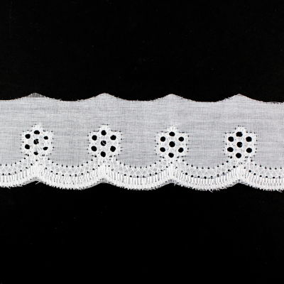 LACE EYELET FLAT 2.5CM