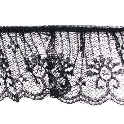 LACE RUFFLED 4CM