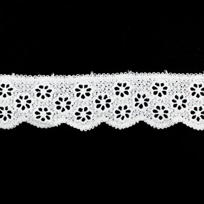 LACE GUIPURE SCALLOP EDGE 3.8CM