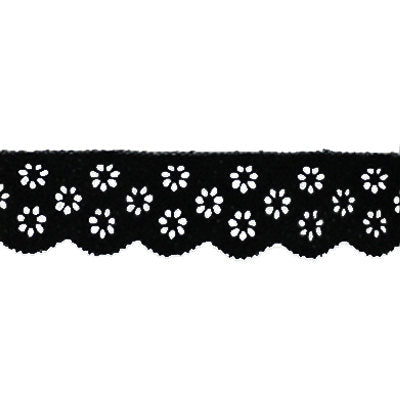 LACE GUIPURE SCALLOP EDGE 3.8CM