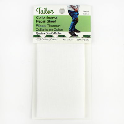 COTTON IRON ON REPAIR SHEET