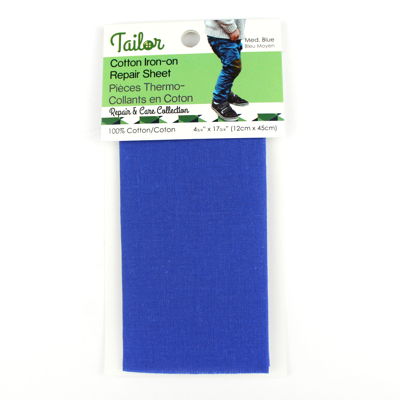 COTTON IRON ON REPAIR SHEET