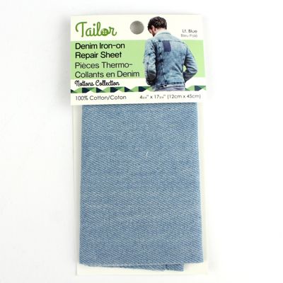 DENIM IRON ON REPAIR SHEET