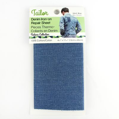 DENIM IRON ON REPAIR SHEET