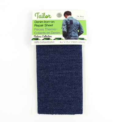 DENIM IRON ON REPAIR SHEET