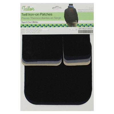 PATCHES TWILL IRON-ON