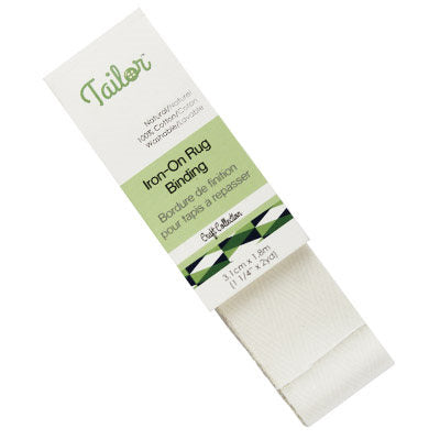 IRON-ON RUG BINDING (WASHABLE)