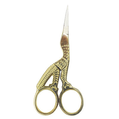 SCISSORS NEEDLEWORK STORK - 9CM