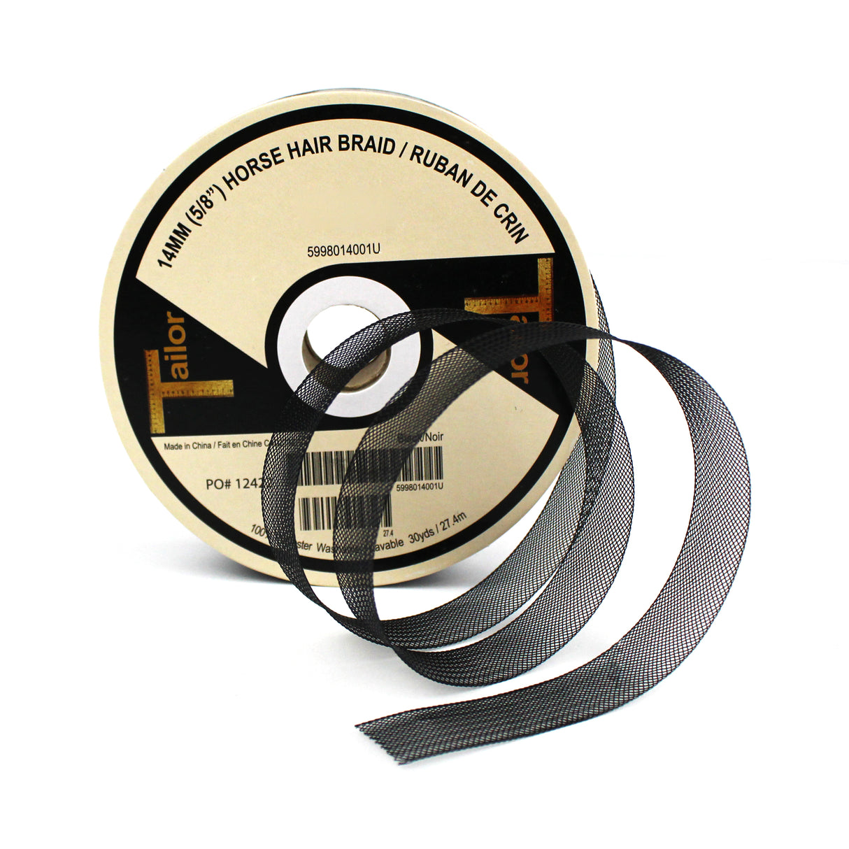 BRAID HORSE HAIR 14MM