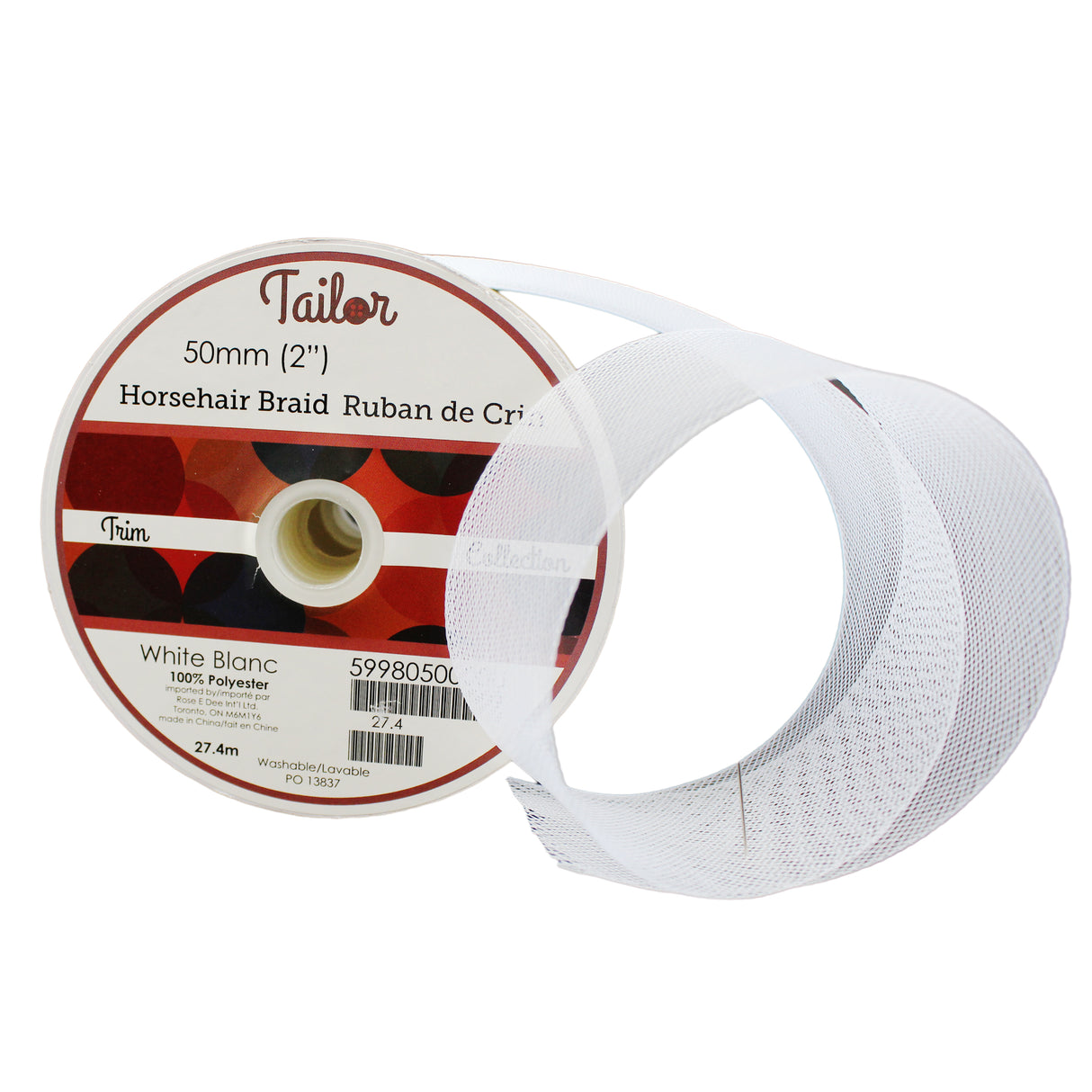 BRAID HORSE HAIR 50MM