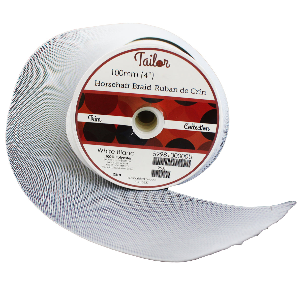 BRAID HORSE HAIR 100MM