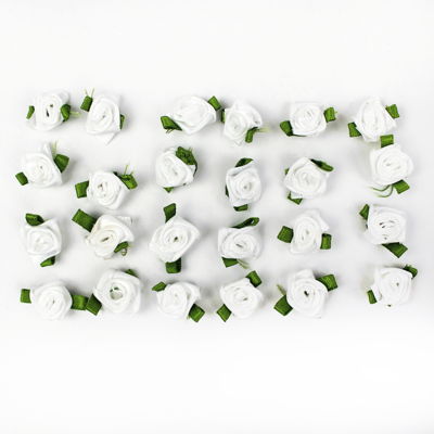RIBBON ROSES (PACKAGED)10MM