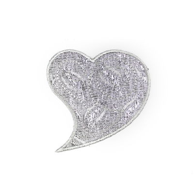 APPLIQUE HEART 5.8CM X 6CM