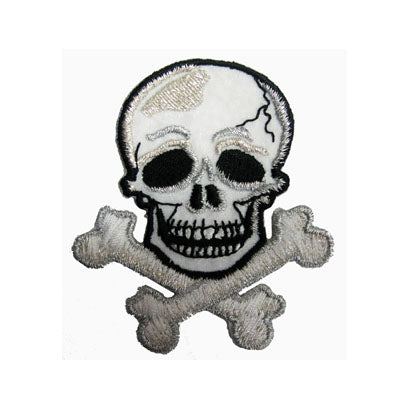 APPLIQUE SKULL 5.7CM X 7CM