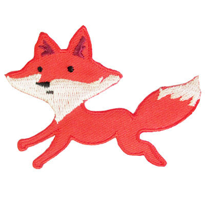 APPLIQUE FOX 7.5CM X 5CM