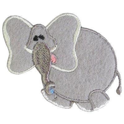 APPLIQUE ELEPHANT 5CM X 4.5CM