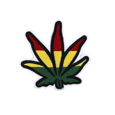 LEAF APPLIQUE 8CM X 7.5CM