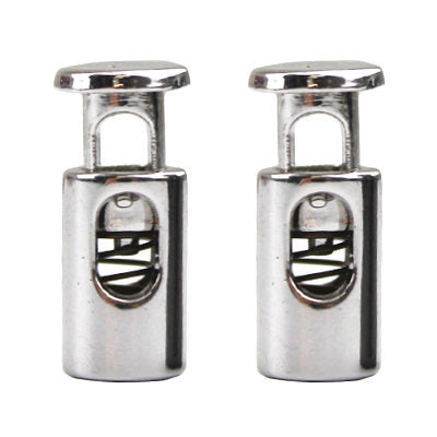 METAL CORD STOP 1 HOLE BULLET  15MMX7MM (6MM HOLE)