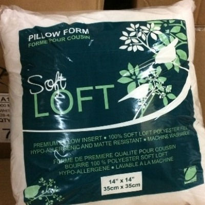 SOFTLOFT SQUARE PILLOW 14" x 14"