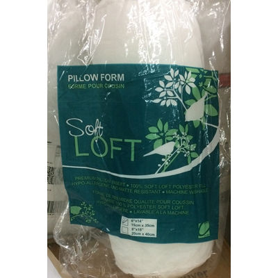 SOFTLOFT NECK ROLL PILLOW 6" x 14"