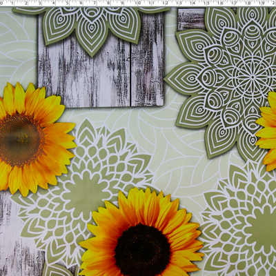 VINYL TABLING - SUNFLOWER