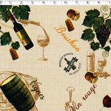 VINYL TABLING PRINTS - VIN ROUGE
